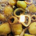かのママン's cooksnap of when they made こってり甘辛なイカとじゃがいもの炊いたん.
