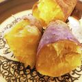りんももな's cooksnap of when they made レンジで簡単　密芋（安納芋）焼き芋.