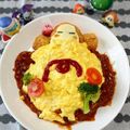 しろいゆず's cooksnap of when they made 簡単！オムライスに♡濃厚デミグラスソース.