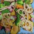 ここあおらぶ's cooksnap of when they made おもてなしに☆デリ風根菜オシャレサラダ.