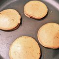 黒猫めめちゃん☆'s cooksnap of when they made 強力粉でもっちもちホットケーキ.