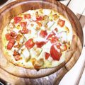 りょーこ0520's cooksnap of when they made おうちピッツァ【マルゲリータ】.