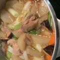 papalook's cooksnap of when they made 圧力鍋で大根と鶏モモ肉の煮物.