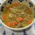 とろけるチーズ☆'s cooksnap of when they made 簡単！ストウブ鍋で野菜ほくほく豚汁♪.