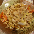 けいたんですよ's cooksnap of when they made ブタバラとえのき炒め.
