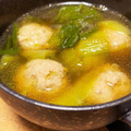 Nya6nya6's cooksnap of when they made 簡単★ほうれん草とふわふわ肉団子スープ.
