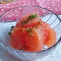 もすろー's cooksnap of when they made トマト&グレープフルーツのサラダ♪.
