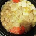 yunapi☆'s cooksnap of when they made 簡単！温まる～我が家の餃子鍋.