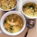 kpえもん♪'s cooksnap of when they made ふわふわ卵の豆苗スープ.