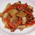 あららぎもみじ's cooksnap of when they made 大根と挽肉のオイスターソース炒め。.