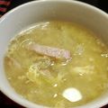 ぱにぱる's cooksnap of when they made ふんわり卵とベーコンのスープ♪.