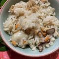 2880naaao's cooksnap of when they made 牡蠣と舞茸の炊き込みご飯.