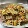 パンコパンダ's cooksnap of when they made 簡単　白菜と豚肉の味噌マヨ炒め.