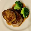 マームさん's cooksnap of when they made ステーキ、フォアグラに！バルサミコソース.