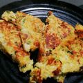 こじま･ジョフロワ's cooksnap of when they made すりおろしジャガイモと長ネギのチジミ風.