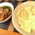 あんみつ☆'s cooksnap of when they made ひもかわうどん＊つけ汁で.