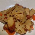 naotin♪'s cooksnap of when they made お弁当・副菜☆蓮根と牛蒡天の生姜入り金平.