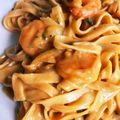 けもご's cooksnap of when they made 海老のアメリケーヌソーススパゲティ.