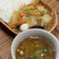 no:no's cooksnap of when they made なめ茸とえのきの簡単レンチンスープ♪.