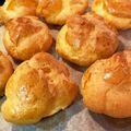 まっきぃくり's cooksnap of when they made サクサク本格シュークリーム＊シュー生地＊.