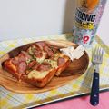 神風＊'s cooksnap of when they made ウインナーチーズトースト.