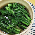 ヨルシ's cooksnap of when they made 白だしで簡単！かぶの葉のおひたし.
