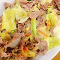 ☆hiroppy☆'s cooksnap of when they made カット野菜で簡単！豚肉と野菜炒め！.