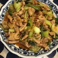 なーみなみ's cooksnap of when they made 豚肉とチンゲンサイのキムチ炒め.