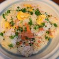 マミコのレシピ's cooksnap of when they made 超簡単！鮭フレーク炒飯♪.