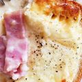 ふちぽん☆'s cooksnap of when they made 厚切りパンで♪カルボナーラパン♪.