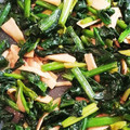 クック19HV21☆'s cooksnap of when they made ［作り置き］ほうれん草と舞茸の炒め.