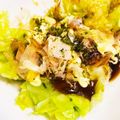 クックINY2OO☆'s cooksnap of when they made 人気！余った餅とキャベツただ焼くだけ簡単.