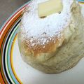*neige*'s cooksnap of when they made 厚焼きホットケーキ　セルクルとHMで♪.