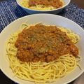 Ｒ３２ＧＴＲ's cooksnap of when they made ミートスパゲティ.