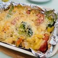 shiho23's cooksnap of when they made リメイク料理！シーフードマカロニグラタン.