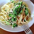 oringe's cooksnap of when they made ブロッコリーとツナの和えパスタ.