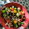 カバゴン's cooksnap of when they made ✿簡単♪ささみとレタスの塩昆布あえ✿.