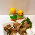 kunyama's cooksnap of when they made くるくる豚シソ焼き.