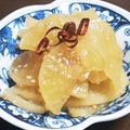 風にふかれてysam's cooksnap of when they made 沢庵リメイク（古漬け大根）の炒め煮.