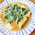 かわゆう1211's cooksnap of when they made 厚揚げと水菜の煮物.