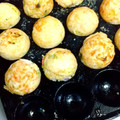 ☆ありか358☆'s cooksnap of when they made たこやき粉代わりに小麦粉を使ったたこ焼き.