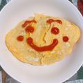 くまさんのお家's cooksnap of when they made レンチン完結！レストラン風オムライス.