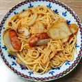 NAOばあさん's cooksnap of when they made 簡単！我が家のナポリタン.