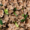 ☆ごはんできた☆'s cooksnap of when they made ひき肉と野菜の中華炒め.