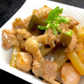 ルぴあ's cooksnap of when they made だしがら昆布で！簡単☆鶏肉と大根の煮物.