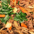 やえまりも's cooksnap of when they made 超簡単！牛肉と牛蒡と舞茸の炒め煮！！.