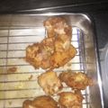 kyokoha's cooksnap of when they made 焼そばの粉末ソースで作る、黒からあげ！.
