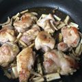usahipiri's cooksnap of when they made 鶏肉とエリンギのマヨポン炒め.