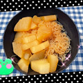 ☆hironon☆'s cooksnap of when they made やわらか大根とノンカロリーの蒟蒻の煮物.