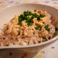 rie-tin's cooksnap of when they made ゴマドレッシングで簡単☆サラダ素麺♡.